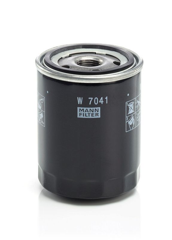 W7041 MANN-FILTER Filtro olio Filtro, Sistema idraulico di lavoro 