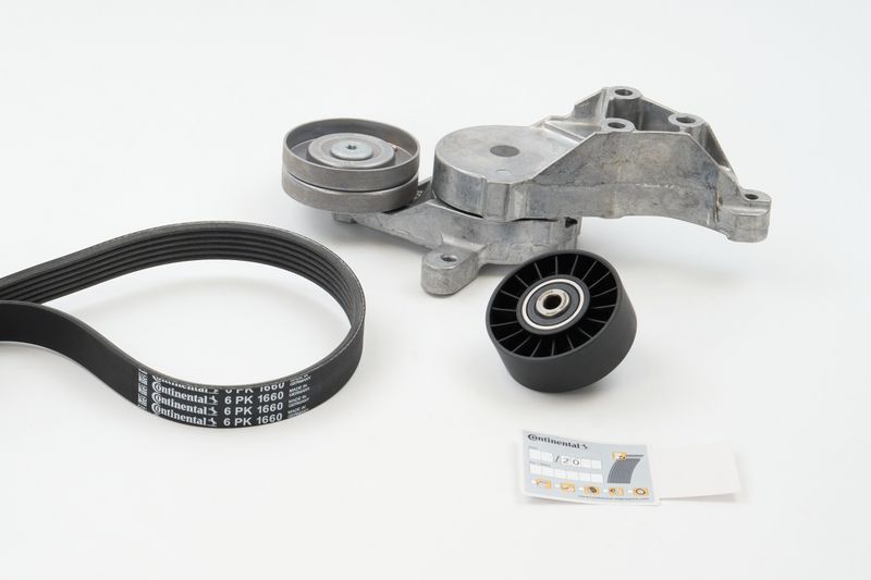 6PK1660K2 CONTINENTAL CTAM Kit Cinghie Poly-V 