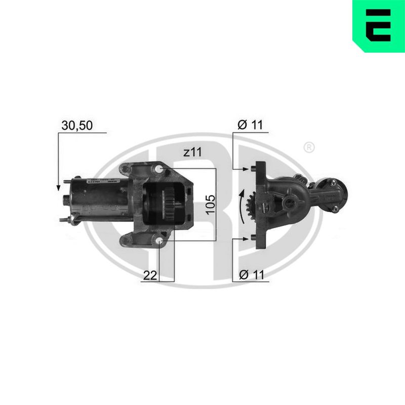 220373 ERA Motorino d'avviamento 
