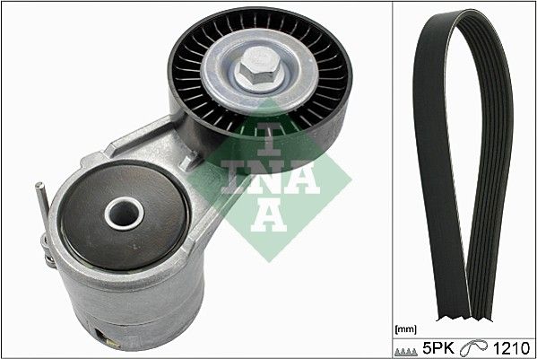 529000810 Schaeffler INA Kit Cinghie Poly-V 