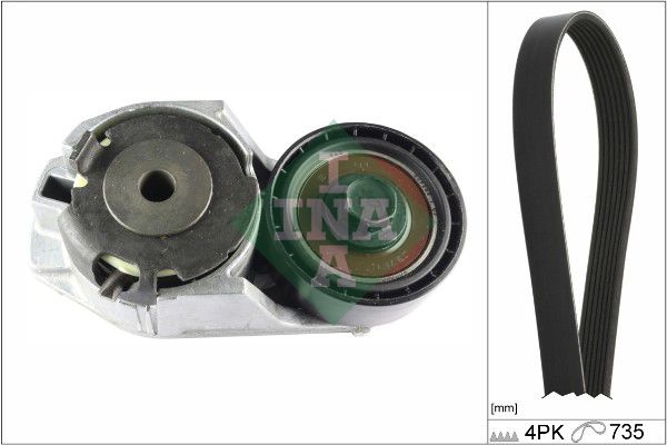 529025010 Schaeffler INA Kit Cinghie Poly-V 