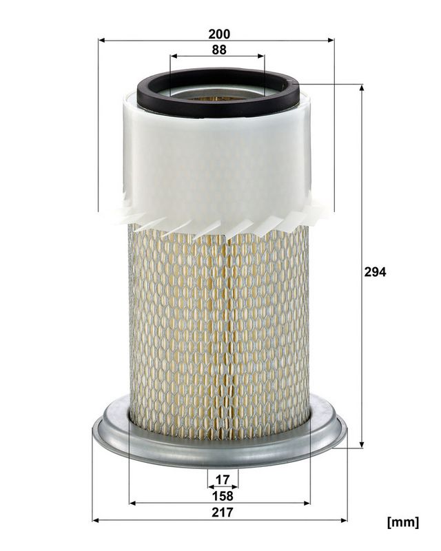 C22032 MANN-FILTER Filtro aria 