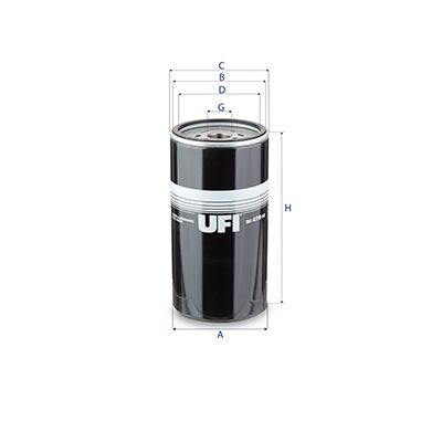 24.479.00 UFI Filtro carburante 