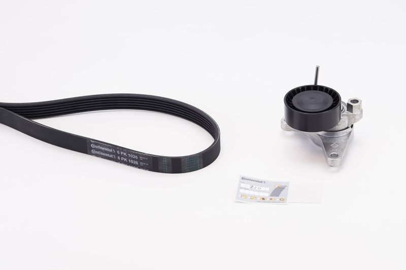 6PK1026K1 CONTINENTAL CTAM Kit Cinghie Poly-V 