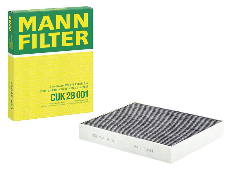 CUK28001 MANN-FILTER Filtro, Aria abitacolo 