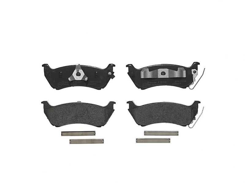 P50040 BREMBO Kit pastiglie freno, Freno a disco 