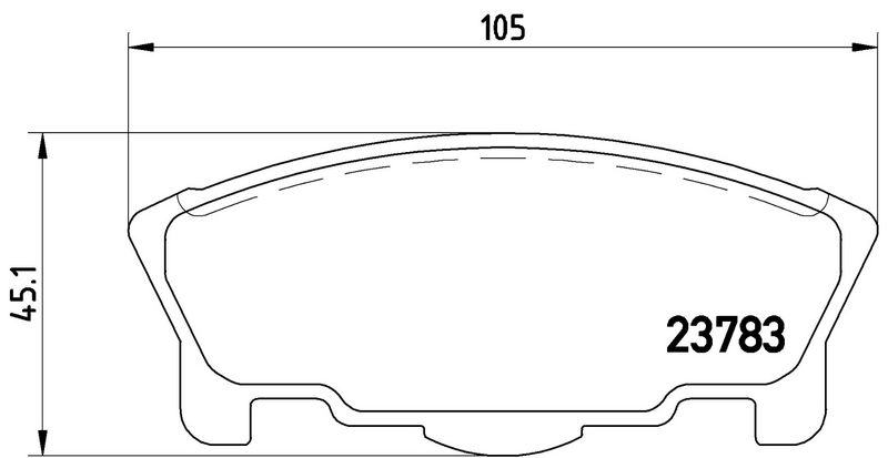 P16014 BREMBO Kit pastiglie freno, Freno a disco 