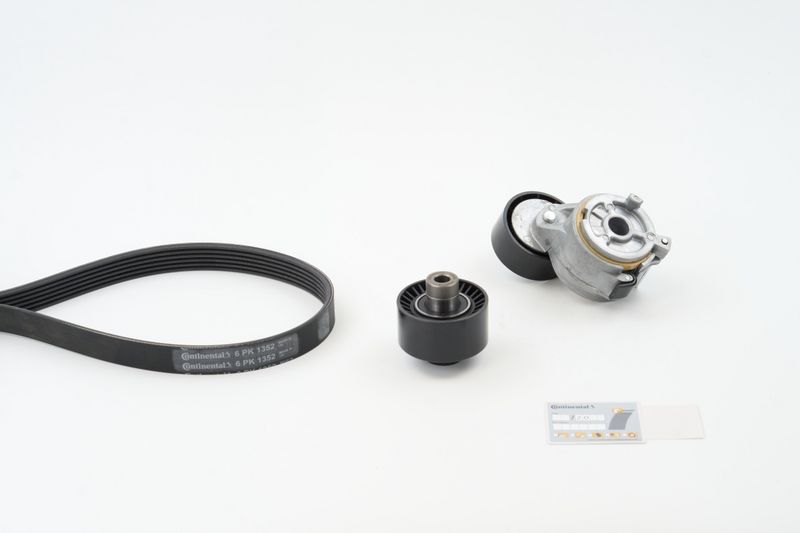 6PK1352K1 CONTINENTAL CTAM Kit Cinghie Poly-V 