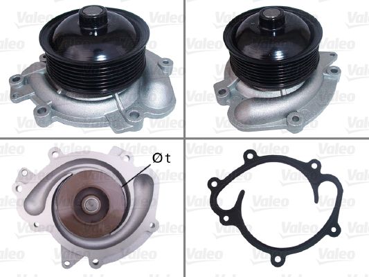 506980 VALEO Pompa dell’acqua, raffreddamento motore 
