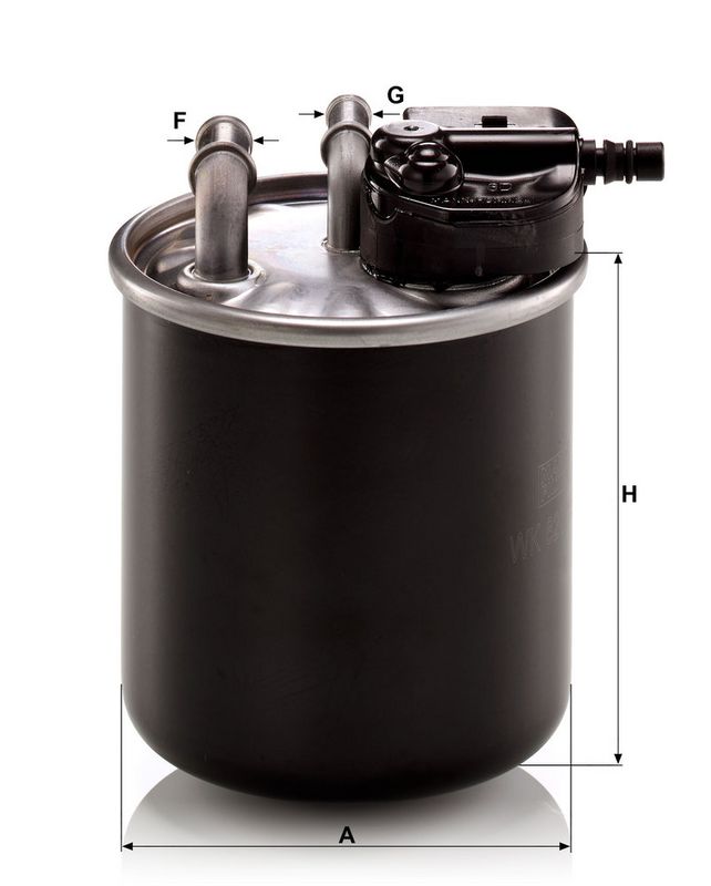 WK820/15 MANN-FILTER Filtro carburante 