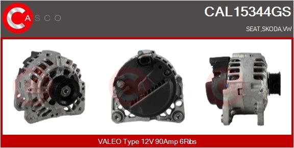 CAL15344GS CASCO Alternatore 