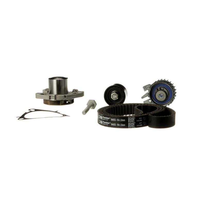 KP15646XS GATES Pompa acqua + Kit cinghie dentate 