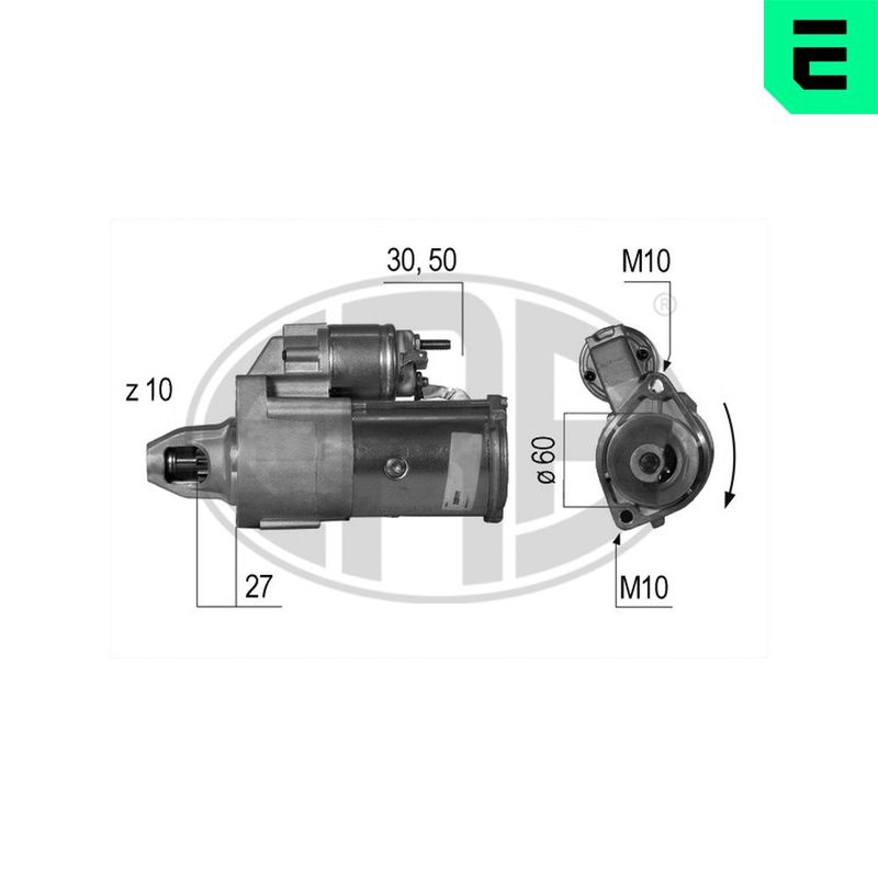 220532A ERA Motorino d'avviamento 