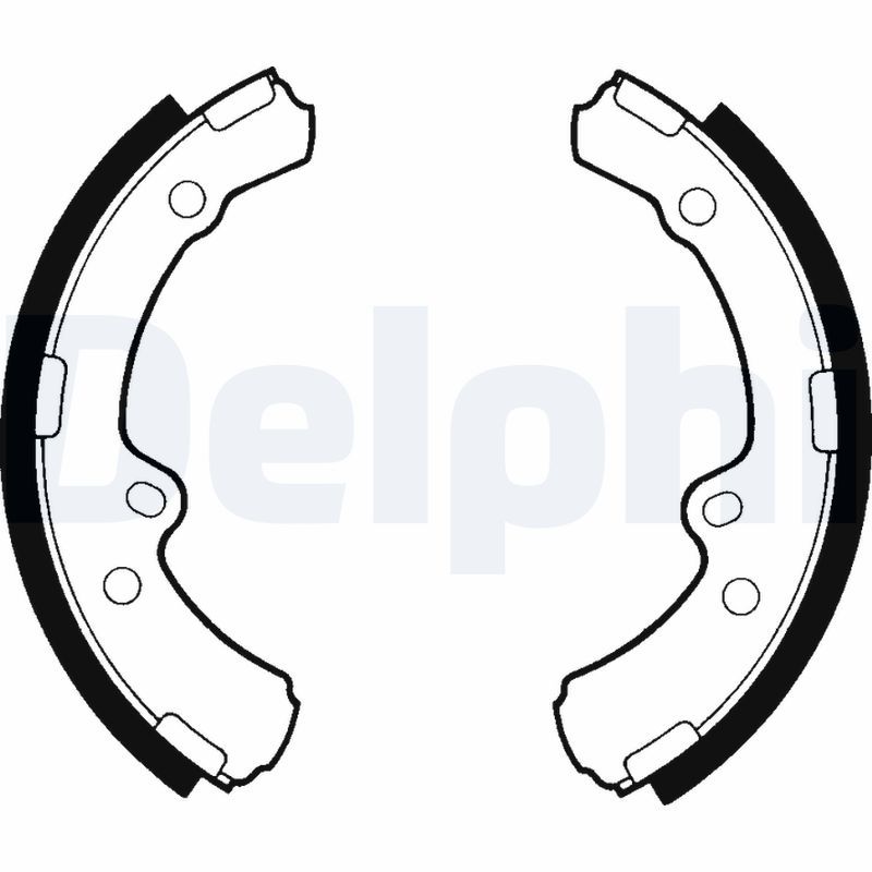 LS1368 DELPHI Kit ganasce freno 