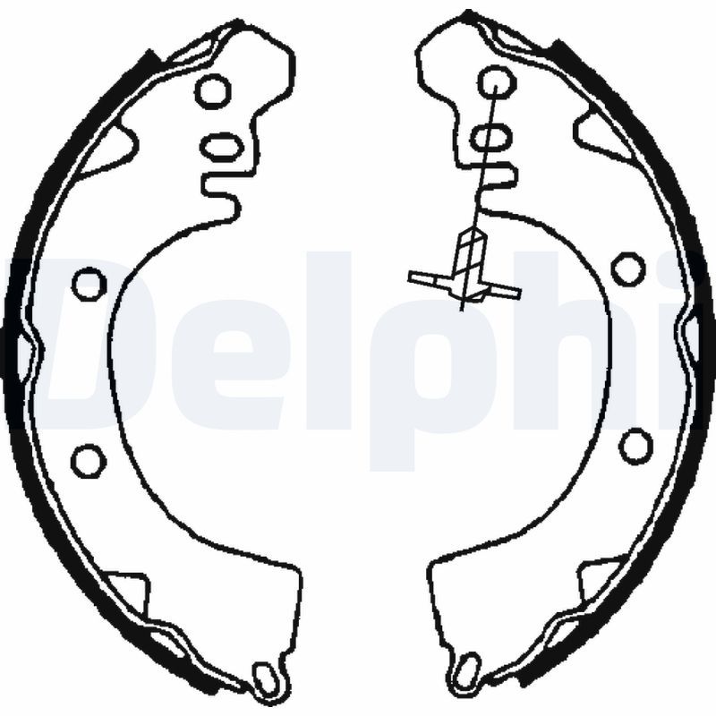 LS1705 DELPHI Kit ganasce freno 