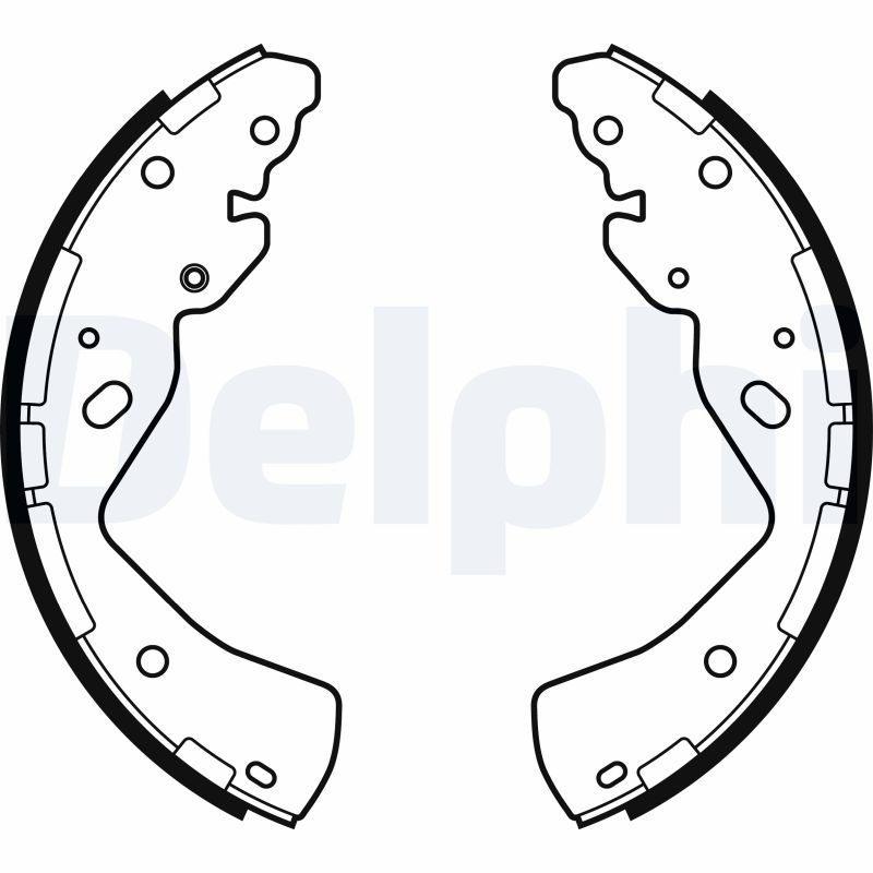 LS2143 DELPHI Kit ganasce freno 