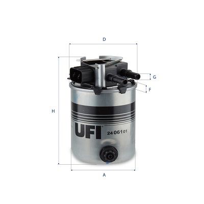 24.061.01 UFI Filtro carburante 
