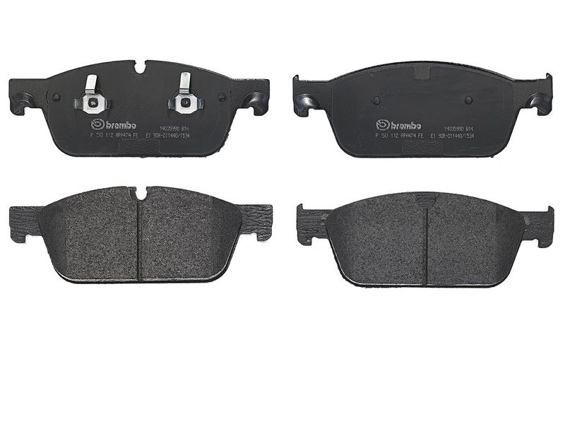 P50112 BREMBO Kit pastiglie freno, Freno a disco 