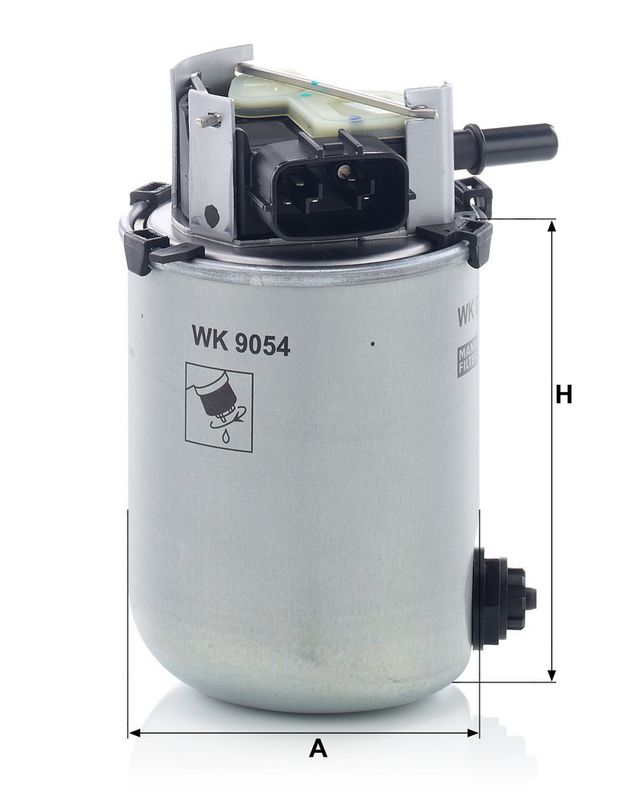 WK9054 MANN-FILTER Filtro carburante 