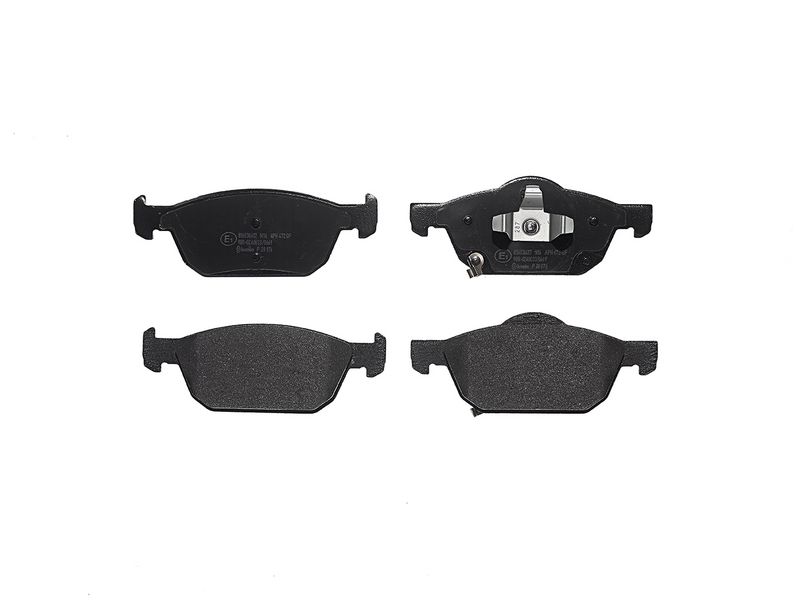 P28076 BREMBO Kit pastiglie freno, Freno a disco 