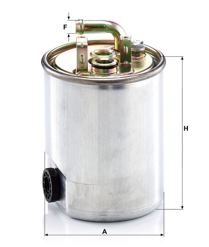 WK842/18 MANN-FILTER Filtro carburante 