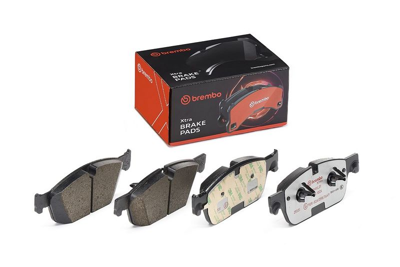 P50102X BREMBO Kit pastiglie freno, Freno a disco 