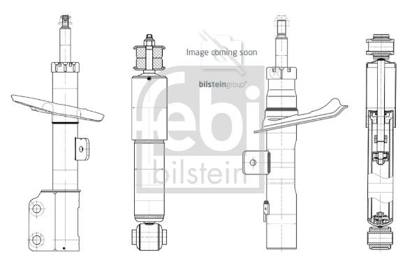 1002386 FEBI BILSTEIN Ammortizzatore 