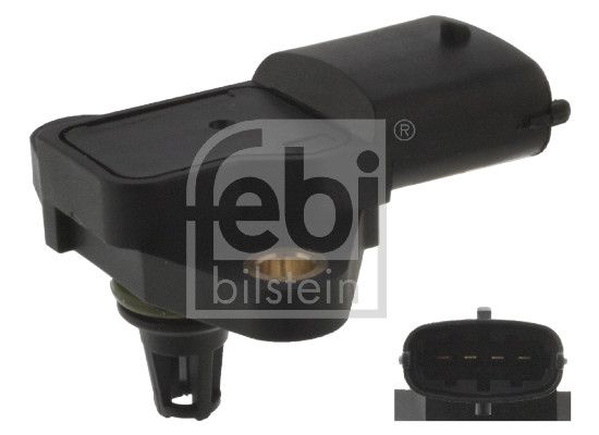 104818 FEBI BILSTEIN Sensore, Pressione alimentazione 
