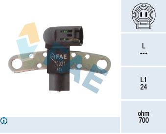 79031 FAE Generatore di impulsi, albero a gomiti 