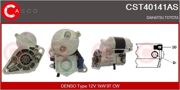 CST40141AS CASCO Motorino d'avviamento 