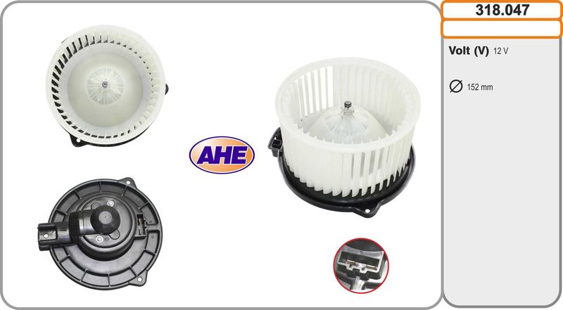 318.047 AHE Ventilatore abitacolo 