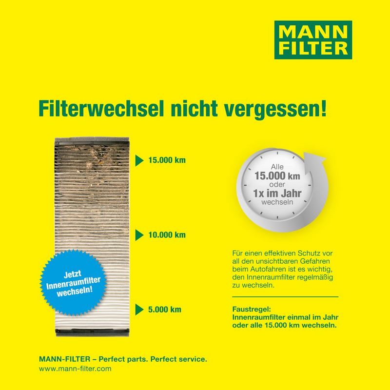 CUK2230 MANN-FILTER Filtro, Aria abitacolo 
