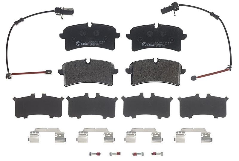 P85151 BREMBO Kit pastiglie freno, Freno a disco 