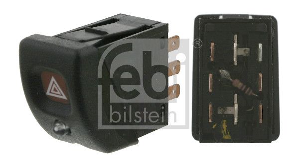 04718 FEBI BILSTEIN Interruttore, Lampeggiatore d'emergenza 