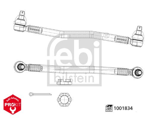 1001834 FEBI BILSTEIN Barra sterzo 