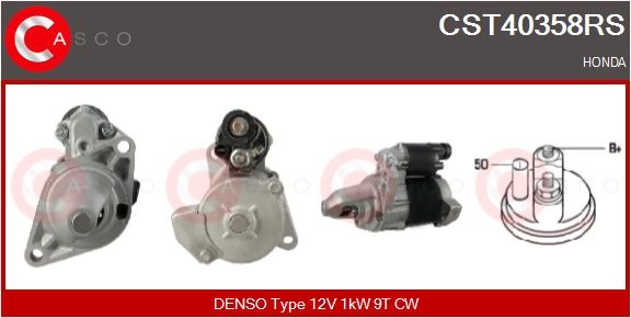 CST40358RS CASCO Motorino d'avviamento 