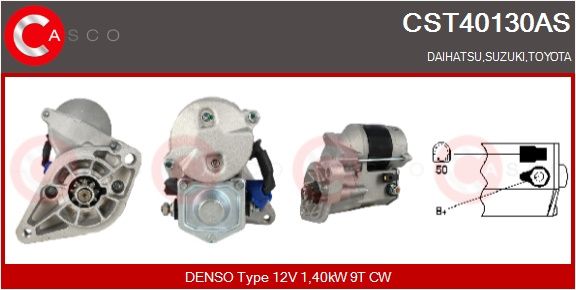 CST40130AS CASCO Motorino d'avviamento 