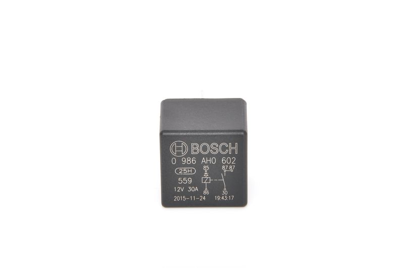 0986AH0602 BOSCH Relè, Corrente di lavoro Relè multifunzione Relè, iniezione di carburante 