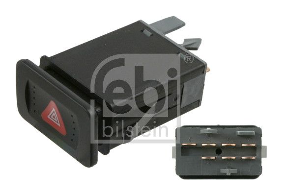 22292 FEBI BILSTEIN Interruttore, Lampeggiatore d'emergenza 