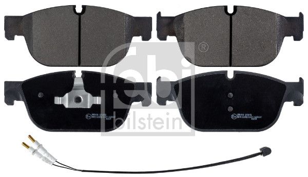 16862 FEBI BILSTEIN Kit pastiglie freno, Freno a disco 