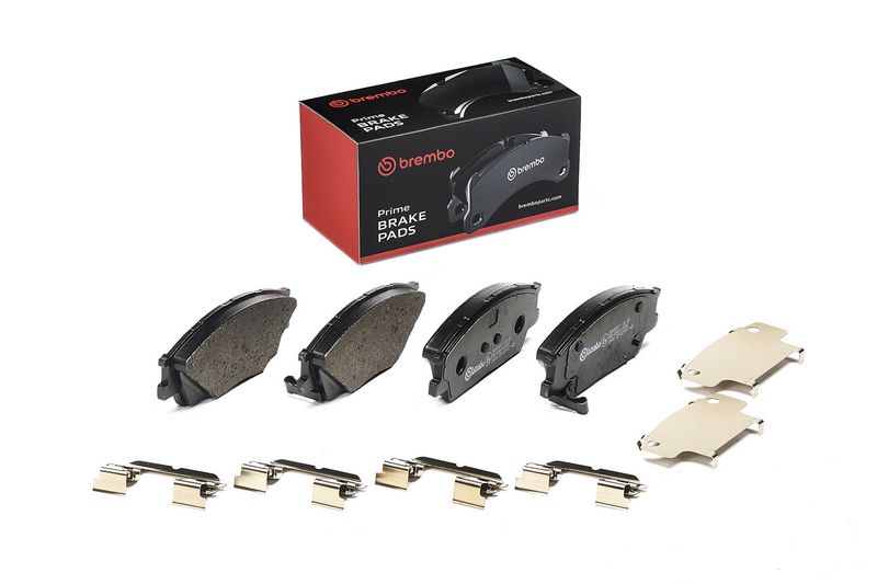 P30126 BREMBO Kit pastiglie freno, Freno a disco 
