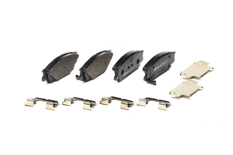 P30126 BREMBO Kit pastiglie freno, Freno a disco 