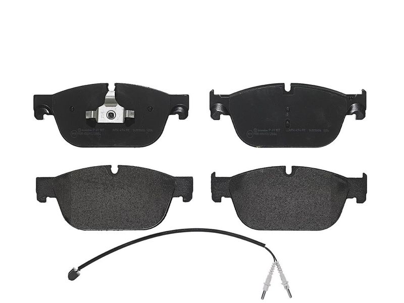 P61107 BREMBO Kit pastiglie freno, Freno a disco 