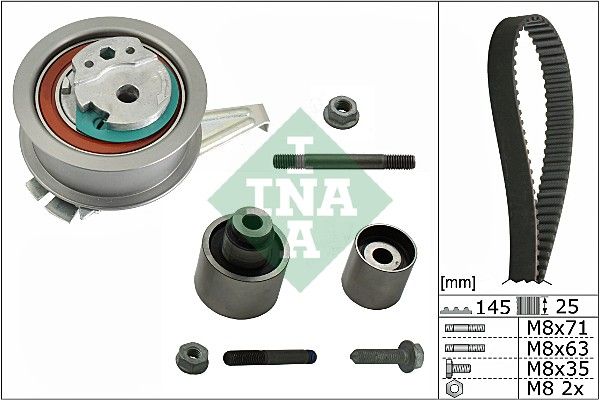 530065010 Schaeffler INA Kit cinghie dentate 