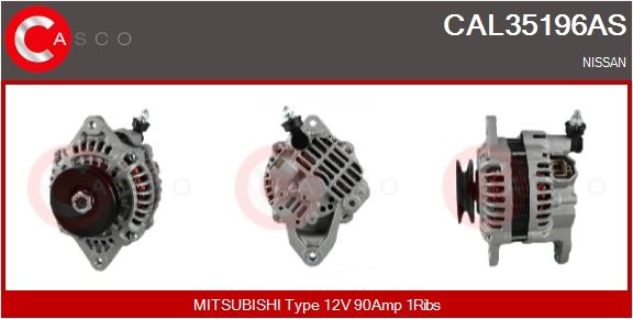 CAL35196AS CASCO Alternatore 