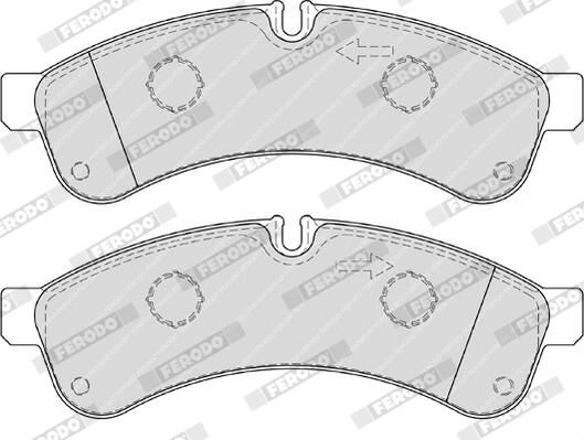 FVR4039 FERODO Kit pastiglie freno, Freno a disco 