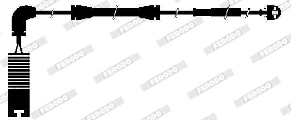FWI265 FERODO Contatto segnalazione, Usura past. freno/mat. d'attrito 