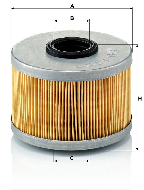 P716/1X MANN-FILTER Filtro carburante 