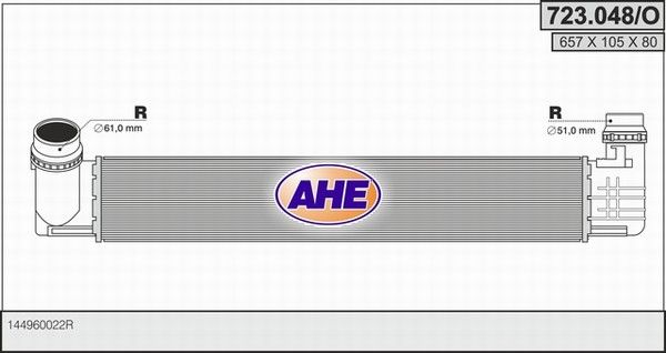 723.048/O AHE Intercooler 