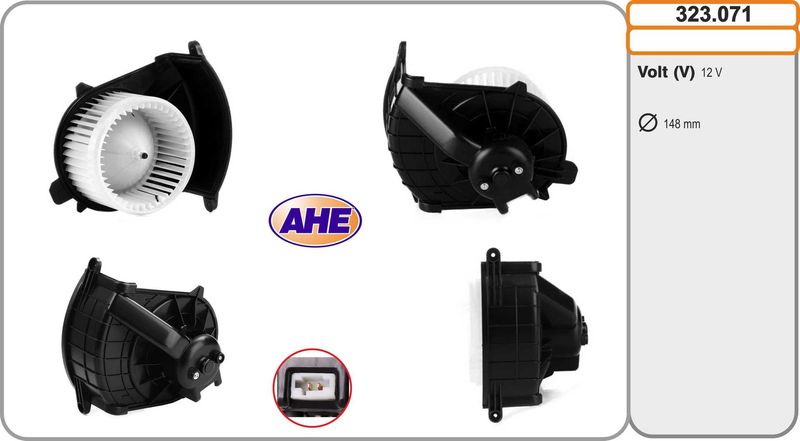 323.071 AHE Ventilatore abitacolo 
